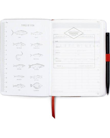 Fisher's Wet Notes: Waterproof Fishing Notebook
