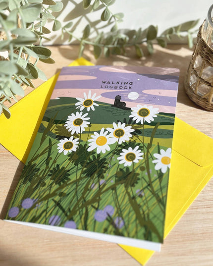 Walking logbook lighthouse - journal outdoor notebook