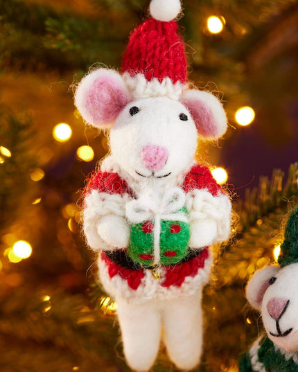 Felt Santa Elf Decoration Christmas Present