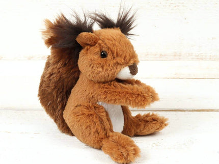 Red Squirrel Soft Baby Safe Plush Toy - 11cm