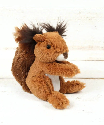 Red Squirrel Soft Baby Safe Plush Toy - 11cm