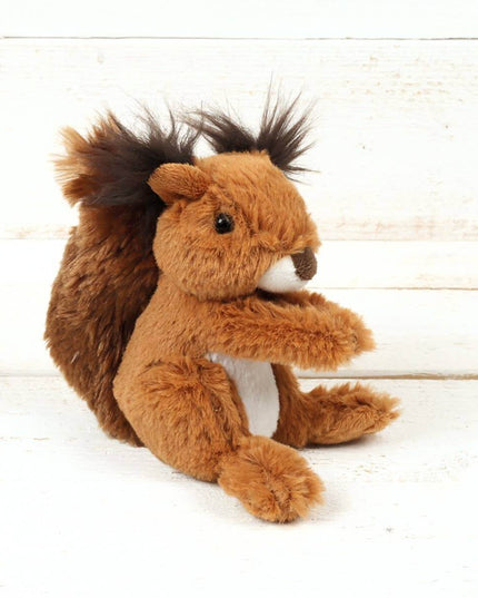 Red Squirrel Soft Baby Safe Plush Toy - 11cm