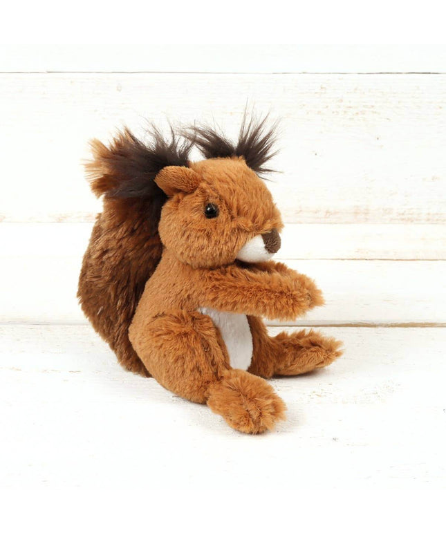 Red Squirrel Soft Baby Safe Plush Toy - 11cm