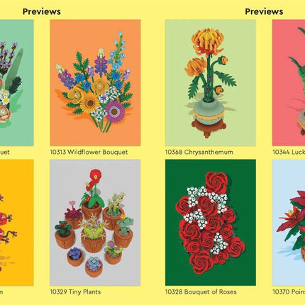 LEGO® Botanicals: Sticker Art Book - Gardening Gift