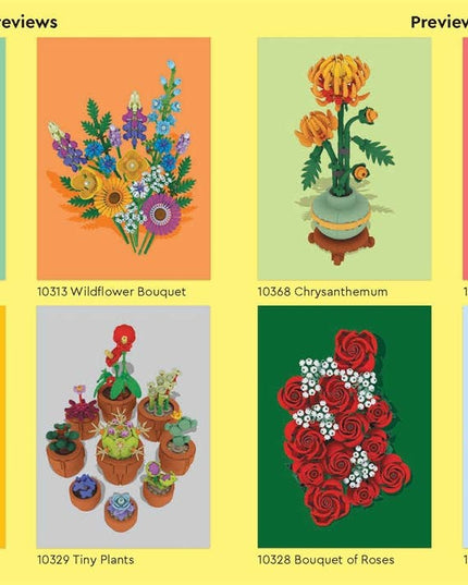 LEGO® Botanicals: Sticker Art Book - Gardening Gift