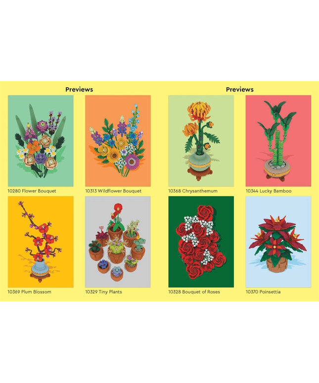 LEGO® Botanicals: Sticker Art Book - Gardening Gift