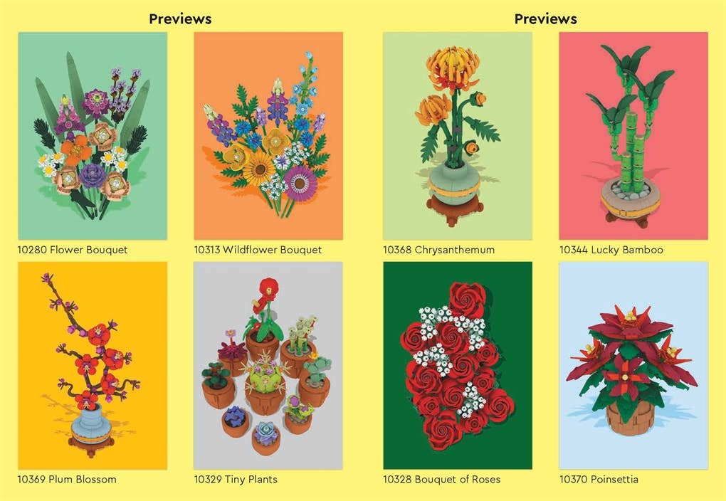 LEGO® Botanicals: Sticker Art Book - Gardening Gift