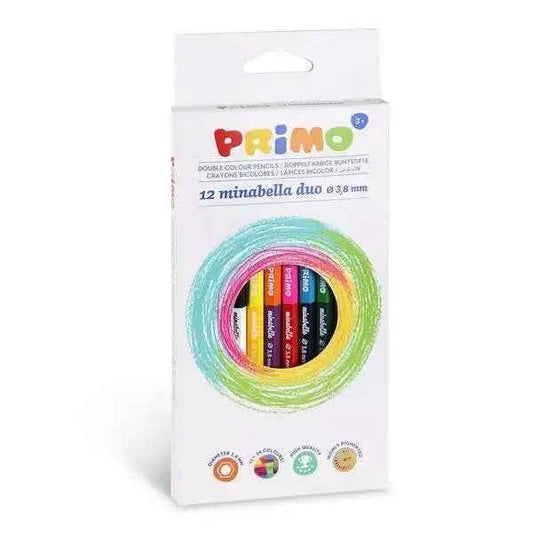12 Duo Coloured Pencils