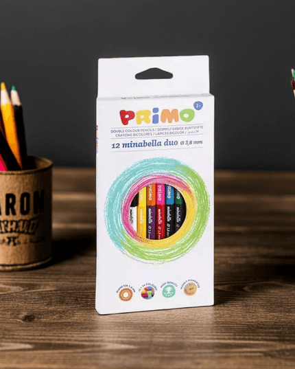 12 Duo Coloured Pencils