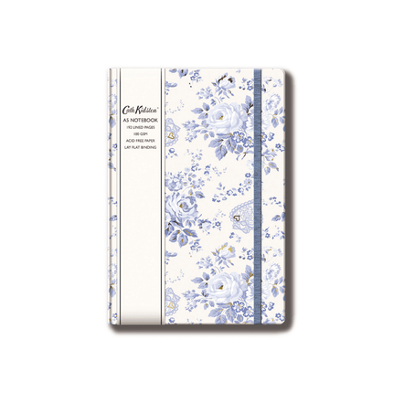 Cath Kidston A5 Notebook - Blue flowers