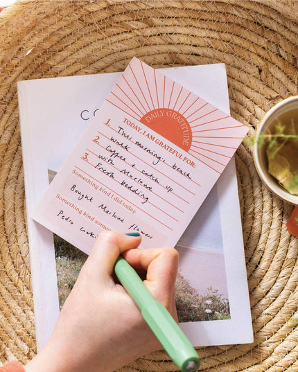 Daily Gratitude Pad | Sun Ray | A6