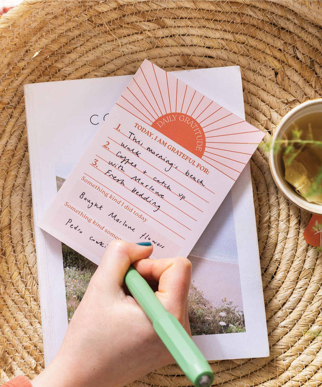 Daily Gratitude Pad | Sun Ray | A6