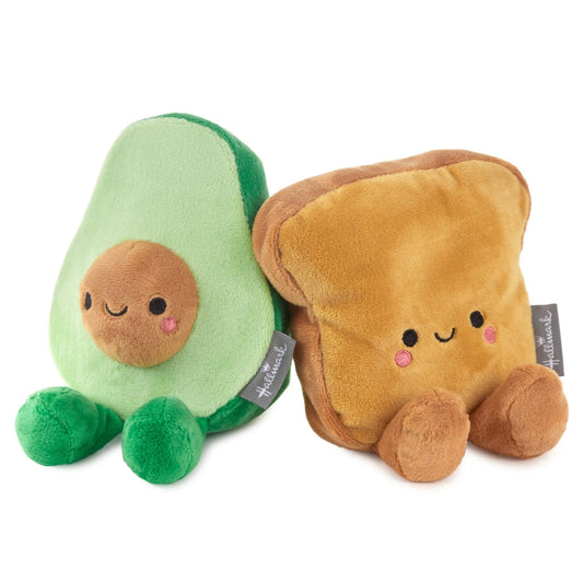 Better Together Avocado & Toast Magnetic Soft Toy Pair - The Red Squirrel