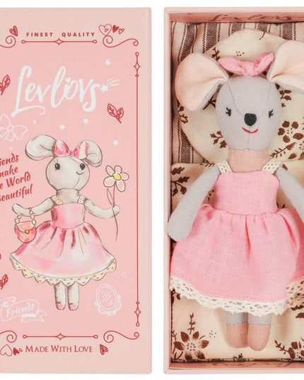 Levlovs Mouse Lili in a Box with the Bedding Summer Gift