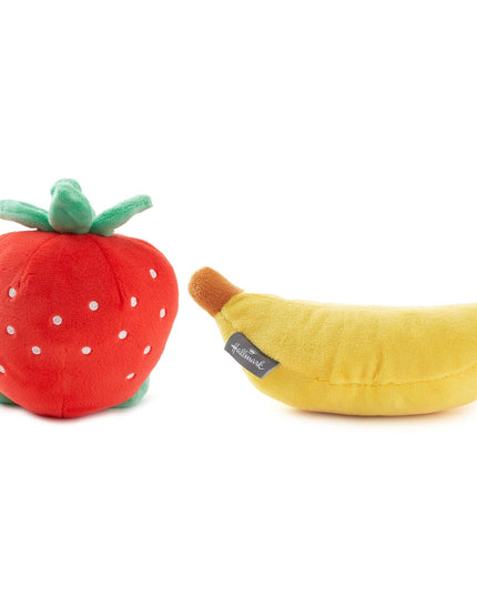 Better Together Strawberry and Banana Magnetic Plush Pair