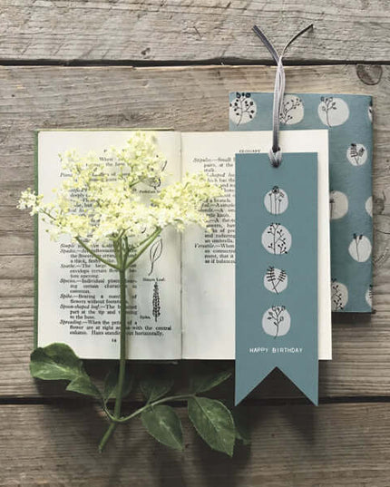 East of India Birthday Bookmark