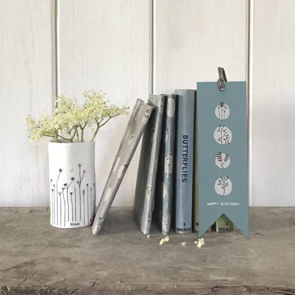 East of India Birthday Bookmark