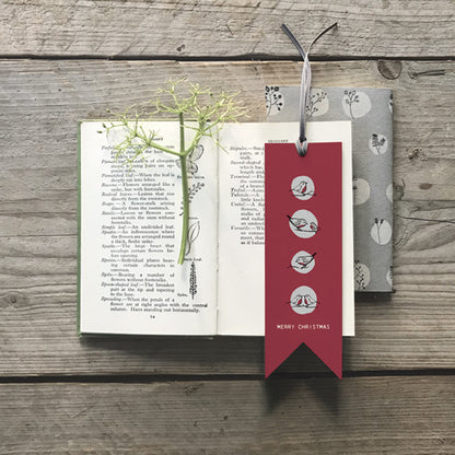East of India Christmas Bookmark