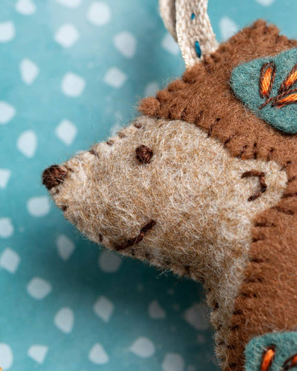 Folk Hedgehog Felt Craft Mini Kit