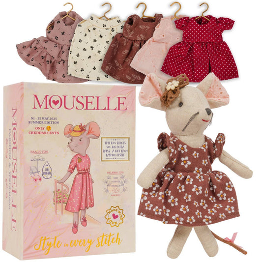 Mouselle - A mouse with her own wardrobe - The Red Squirrel