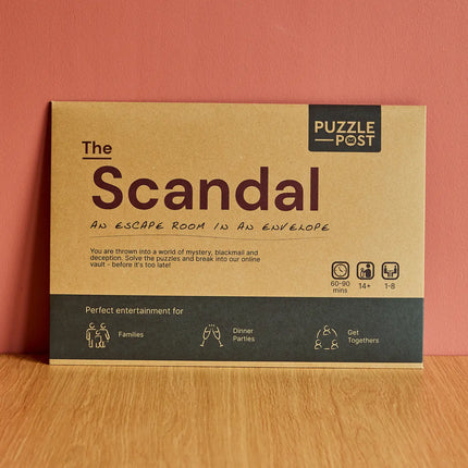Escape Room in an Envelope - Puzzle Game - Various games The Scandal