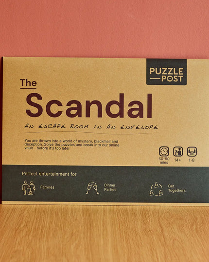 Escape Room in an Envelope - Puzzle Game - Various games The Scandal
