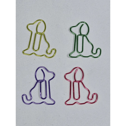 20 Dog Paper clips in a tin.