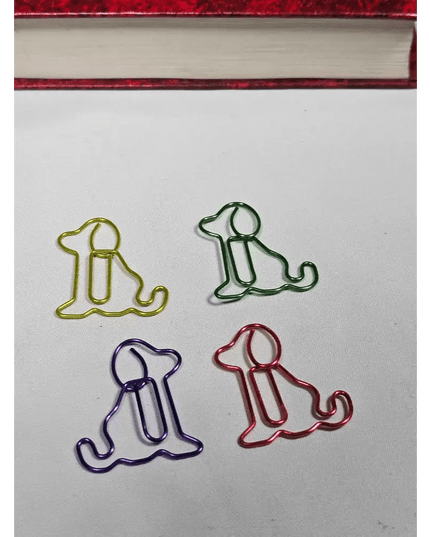 20 Dog Paper clips in a tin.