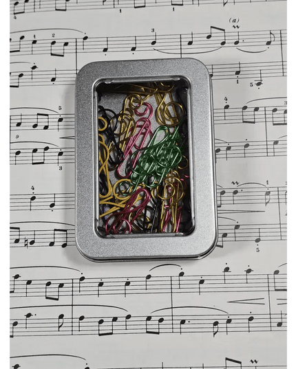 20 Treble Clef Musical note Paper clips