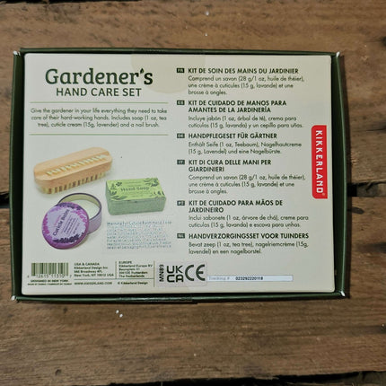 Gardener's Hand Care Set in a box