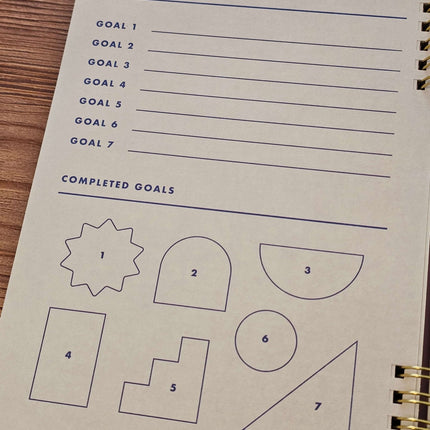Habits & Goals Tracker - Kikkerland