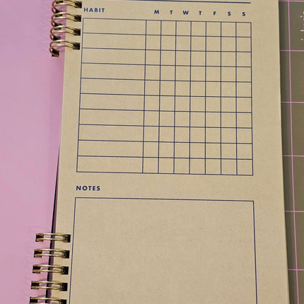 Habits & Goals Tracker - Kikkerland
