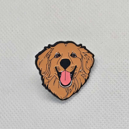 Cat and Dogs pin badges Dog 4