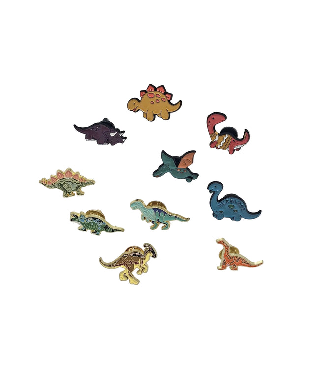 Dinosaur Pin Badges