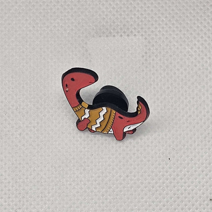 Dinosaur Pin Badges Enamel 4