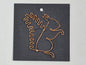 A wire squirrel