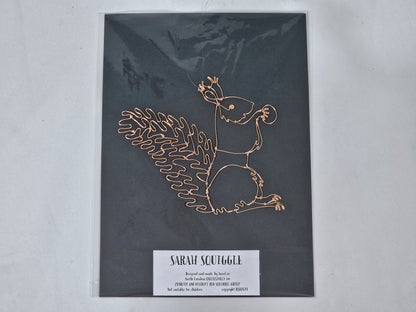 Hanging Squirrel