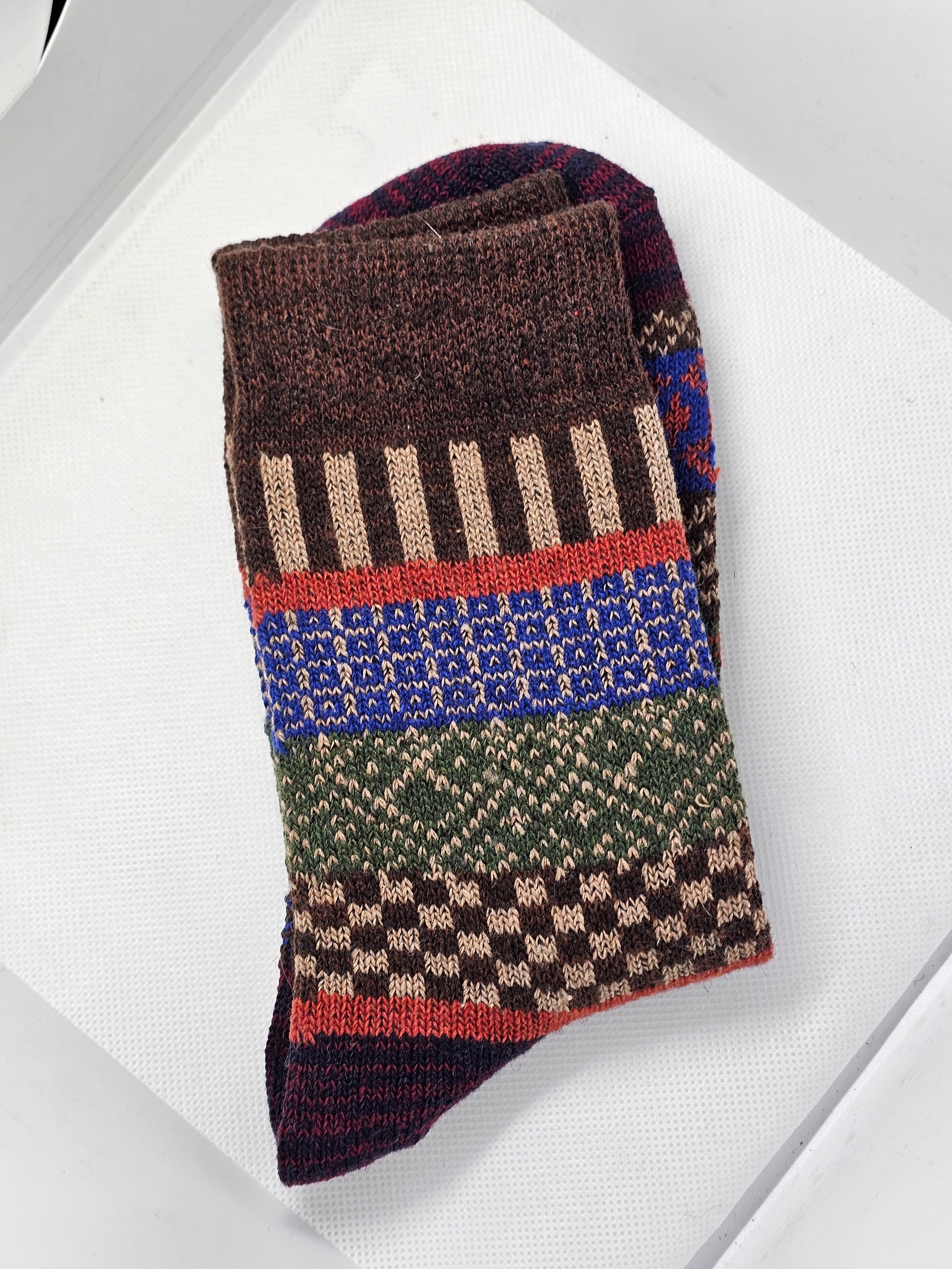 Set of patterned socks