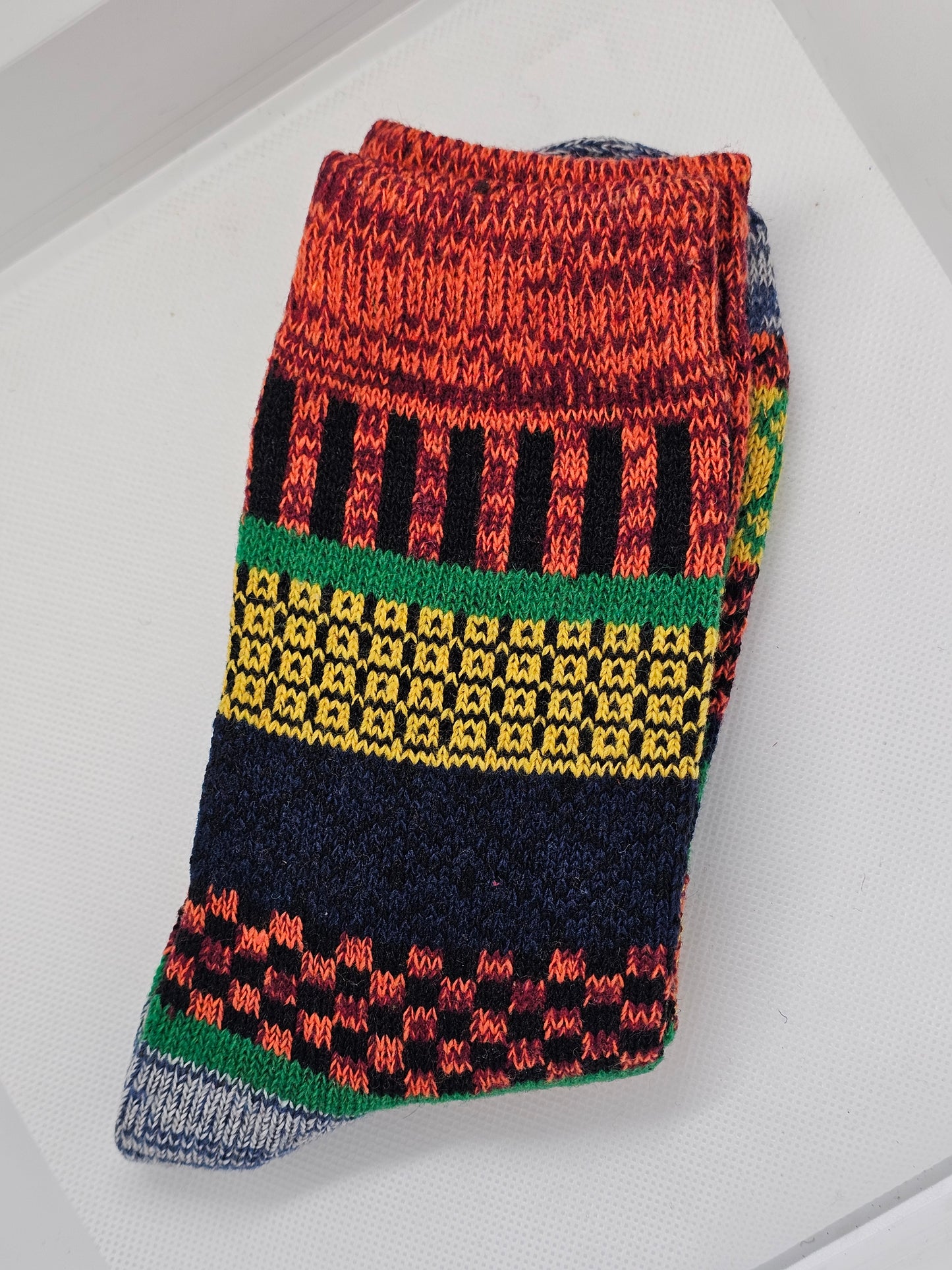 Set of patterned socks