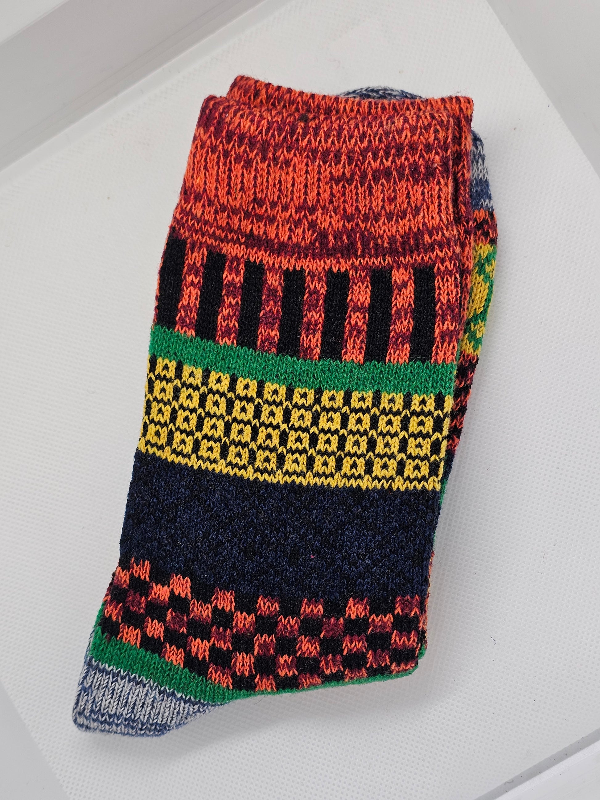 Set of patterned socks