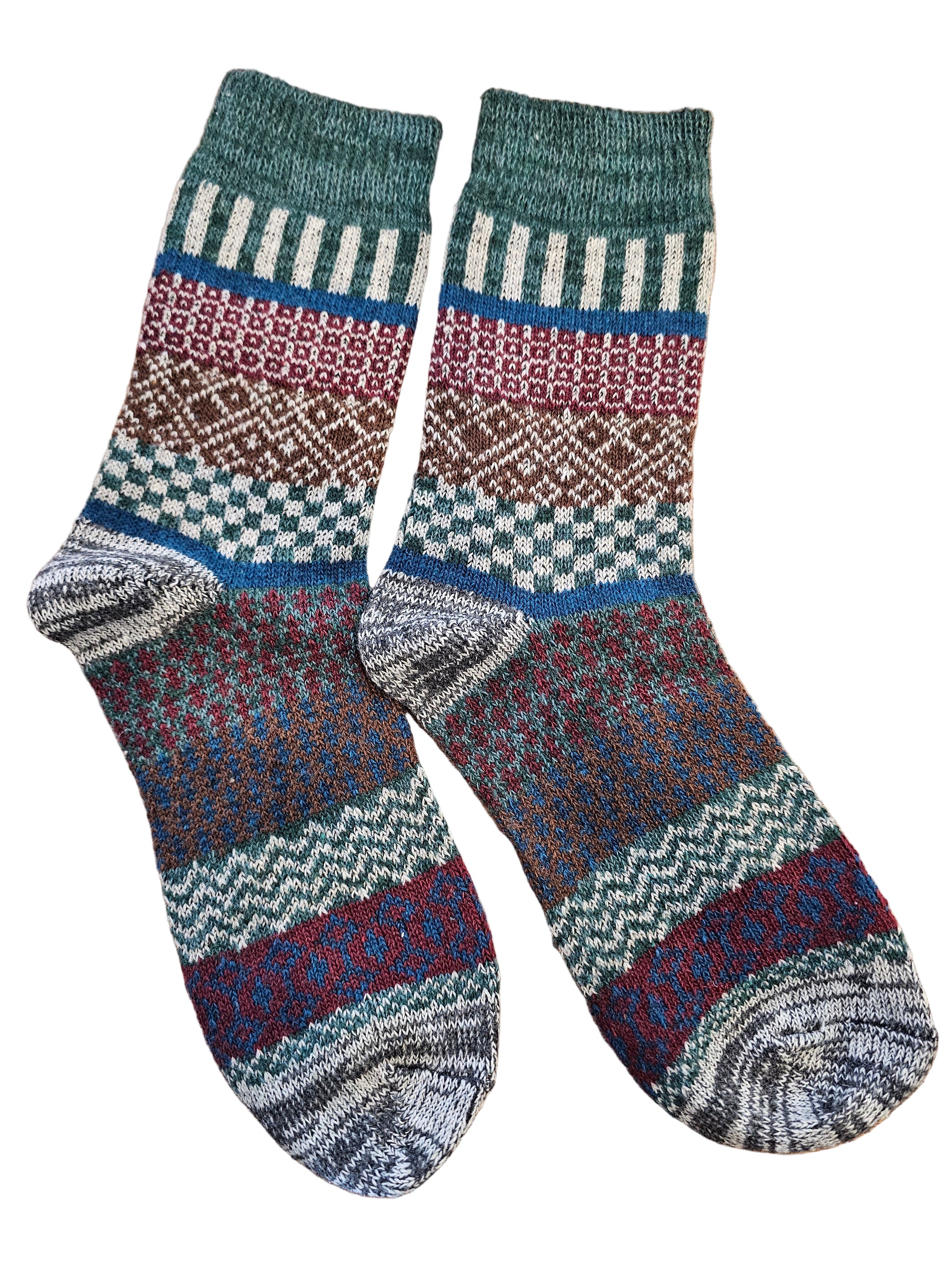 Set of patterned socks