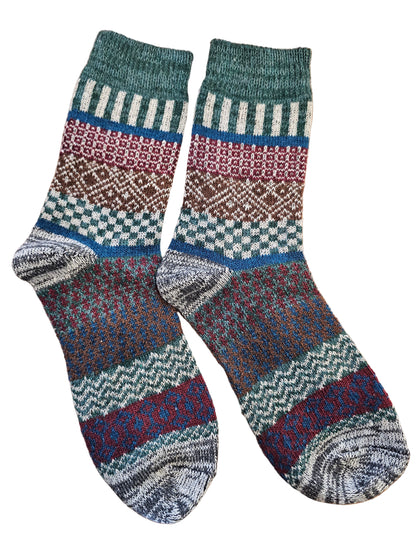 Set of patterned socks