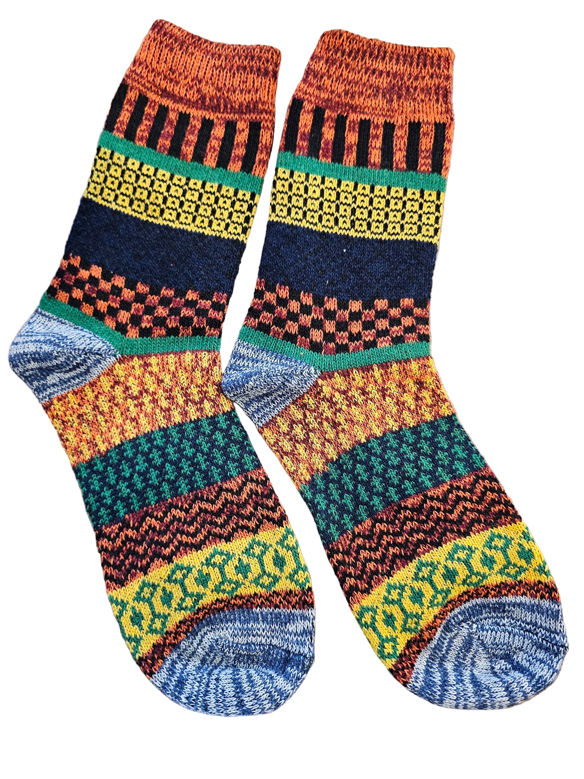 Set of patterned socks