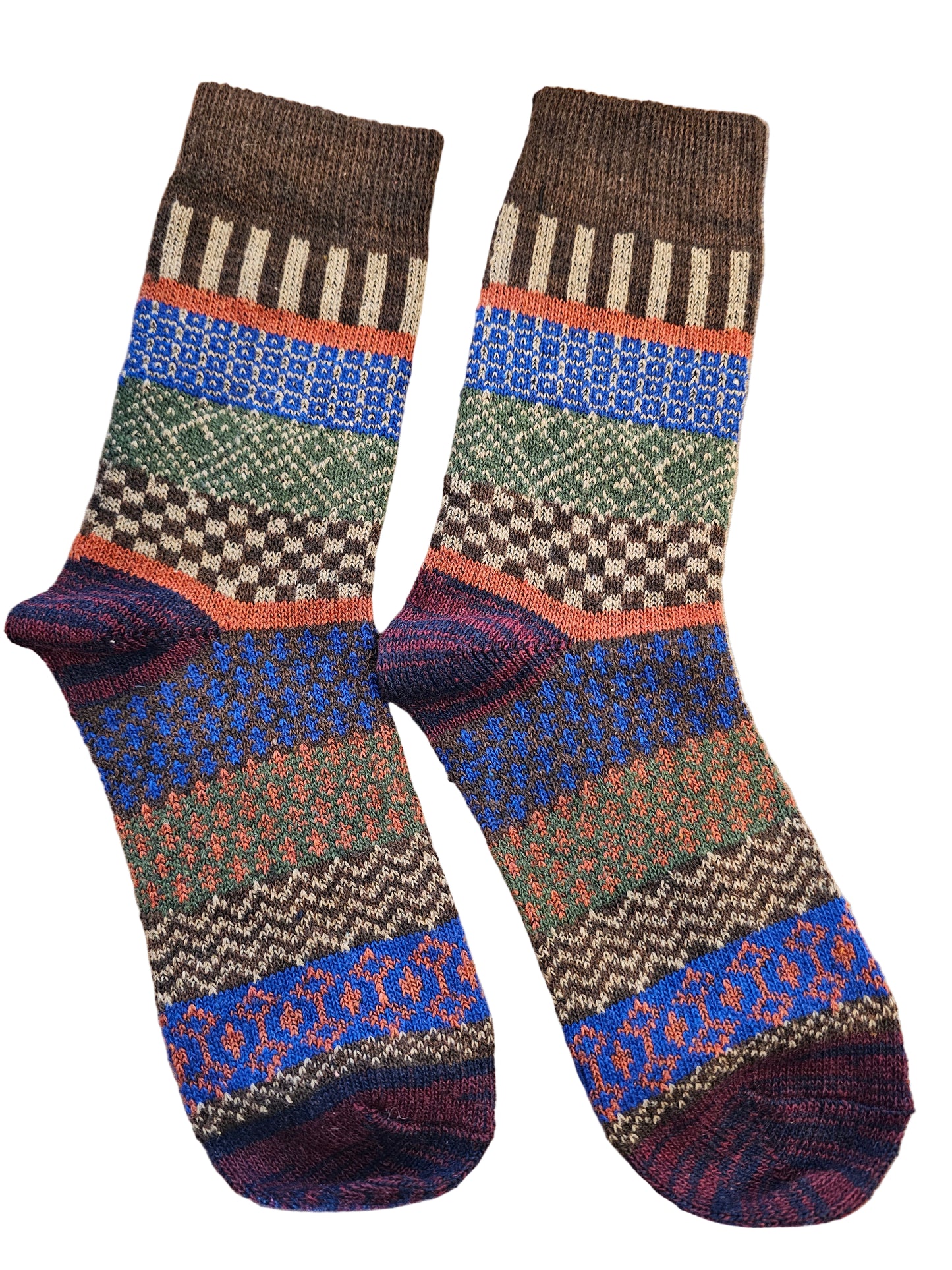 Set of patterned socks