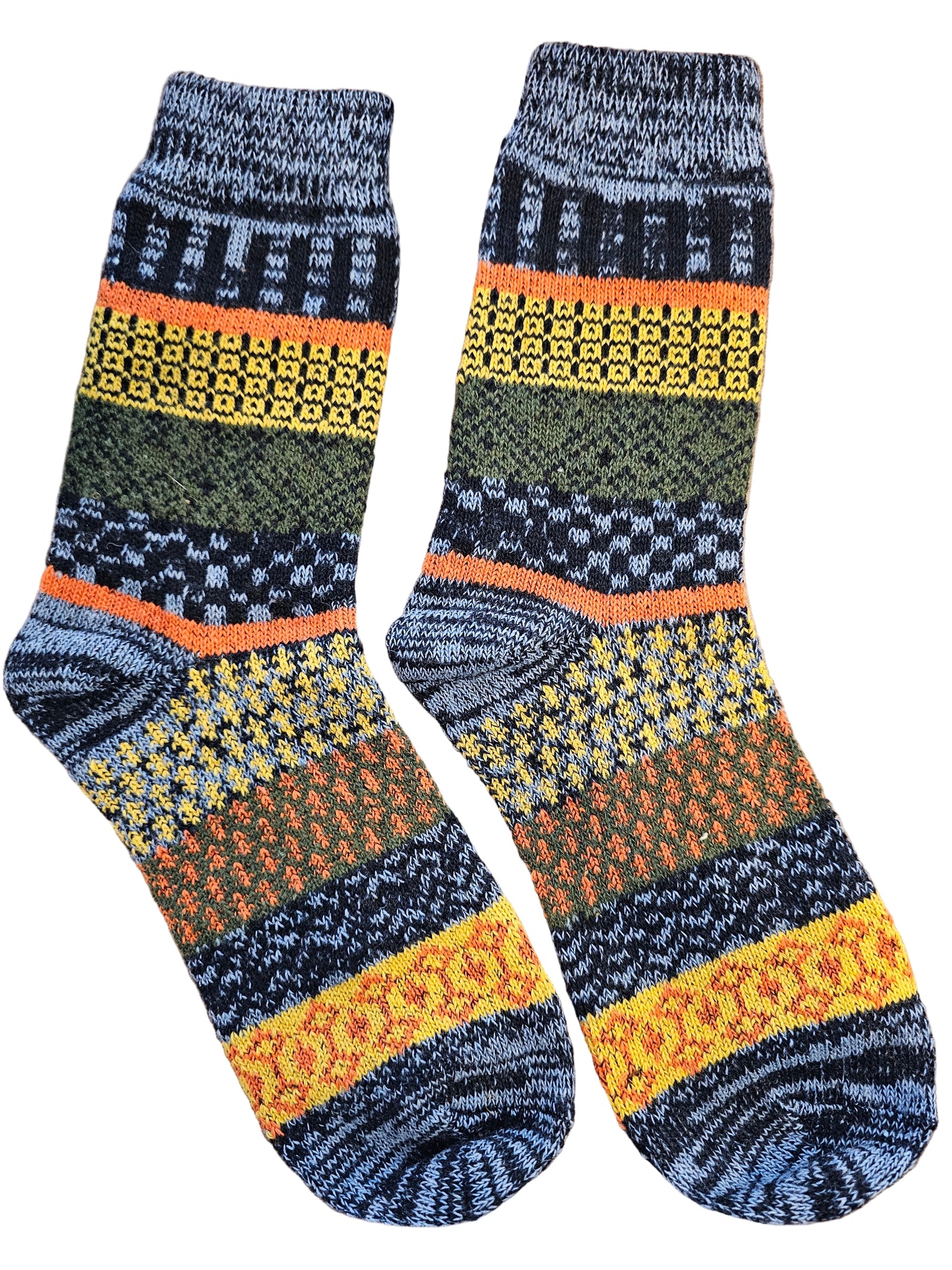 Set of patterned socks