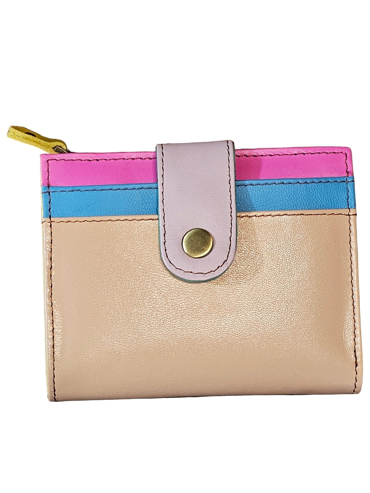 Iman Recycled Leather Small Clutch Purse - The Red Squirrel