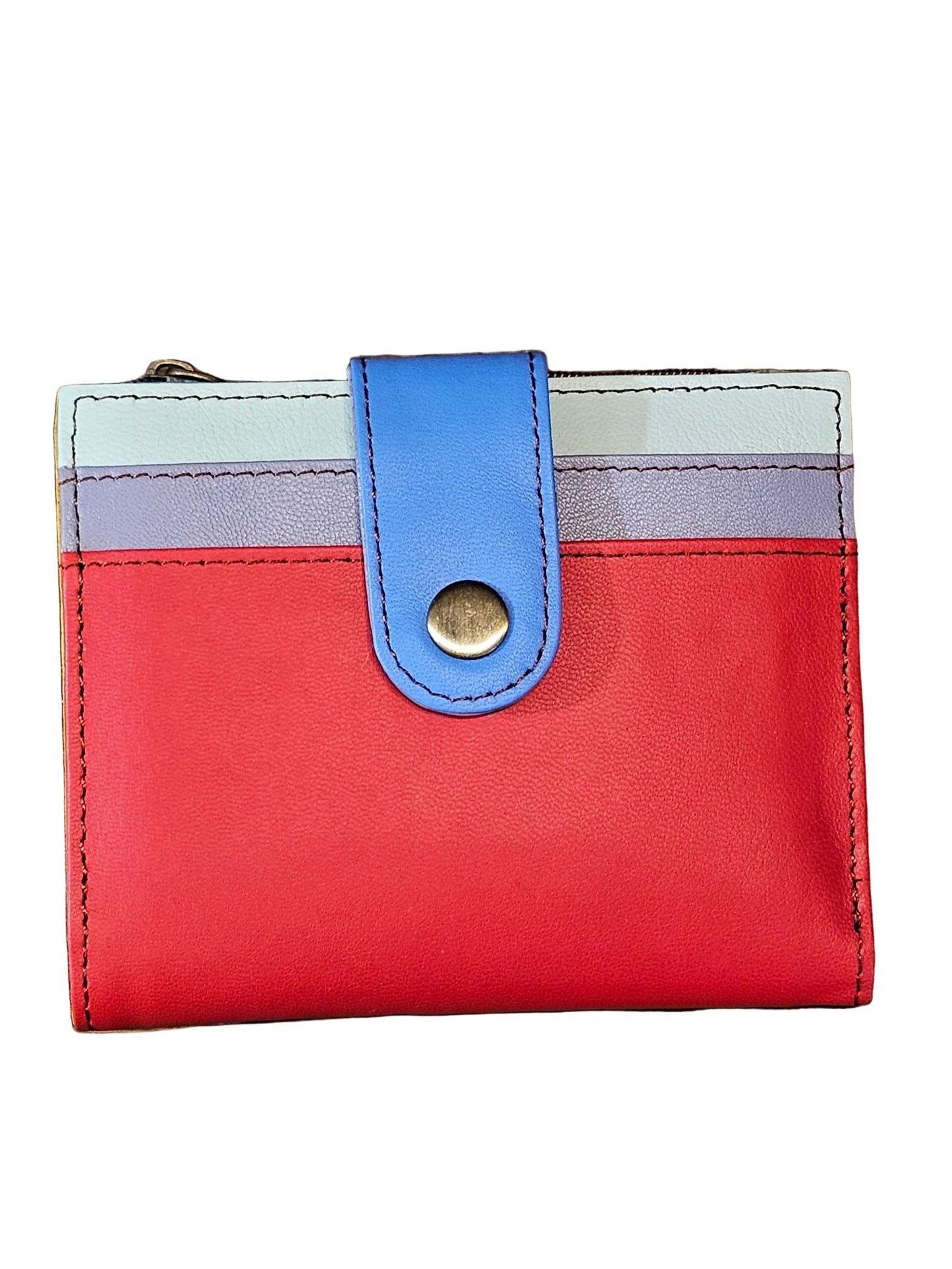 Iman Recycled Leather Small Clutch Purse - The Red Squirrel