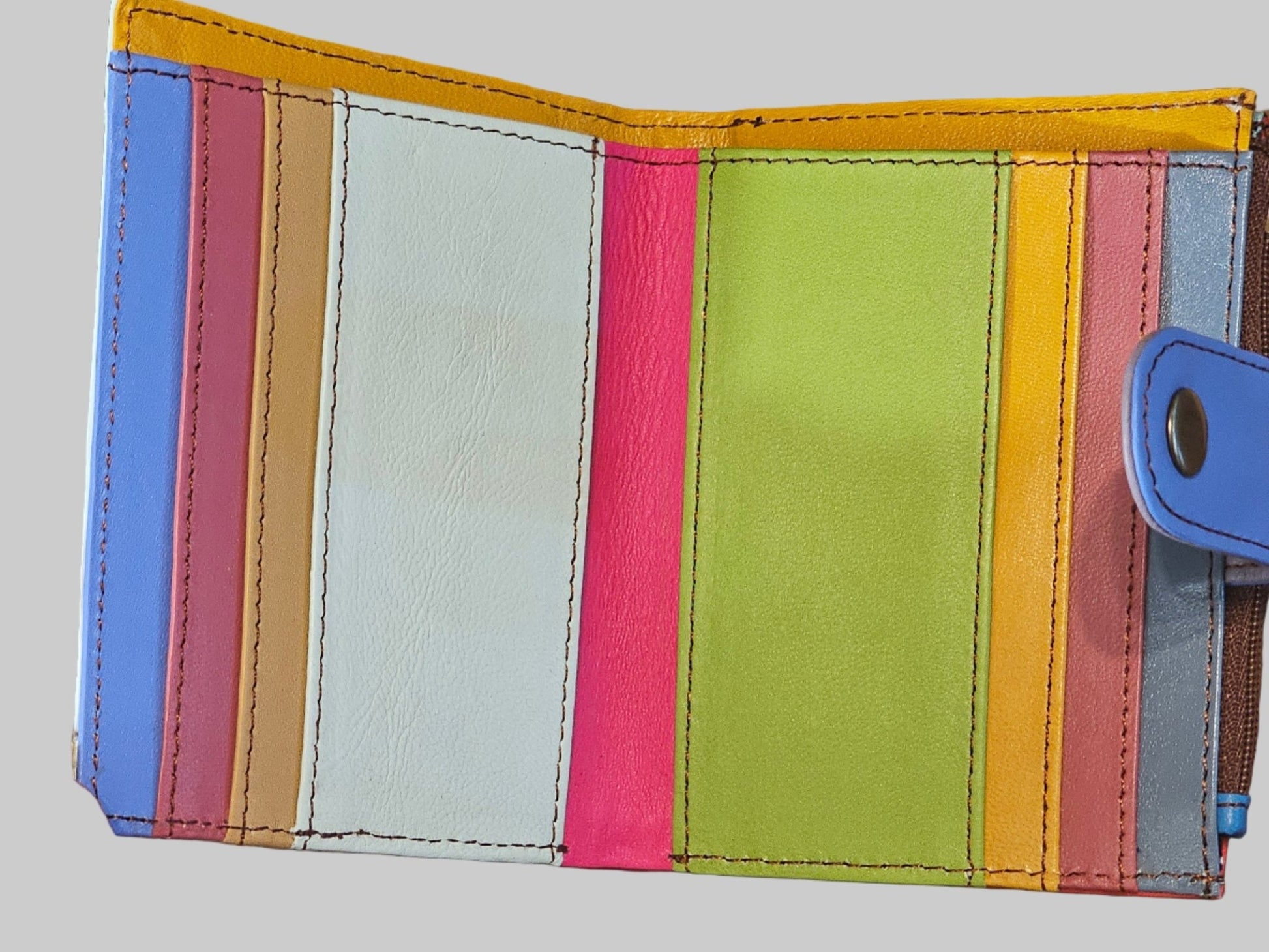 Iman Recycled Leather Small Clutch Purse - The Red Squirrel