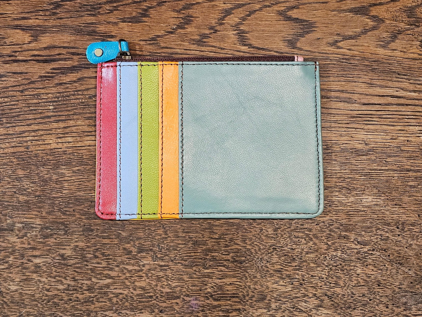 Kanga Recycled Leather Card Purse - The Red Squirrel