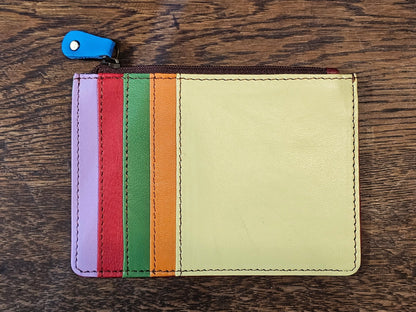 Kanga Recycled Leather Card Purse - The Red Squirrel